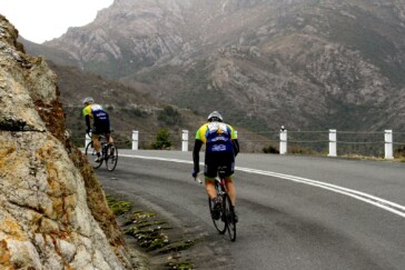 Almost at the top of the 99 Bends